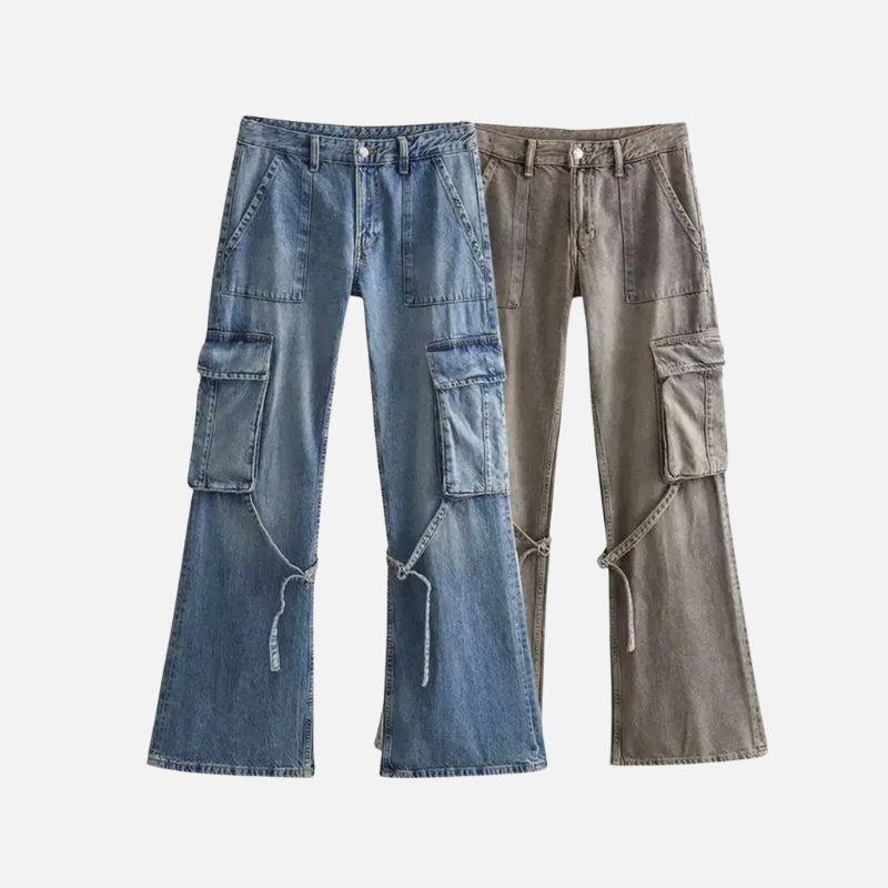 Calça Cargo Jeans